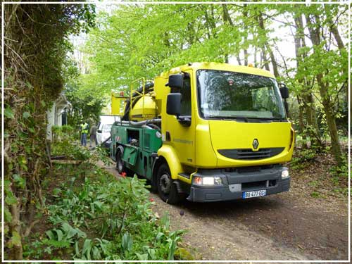 camion pompe paris haute pression